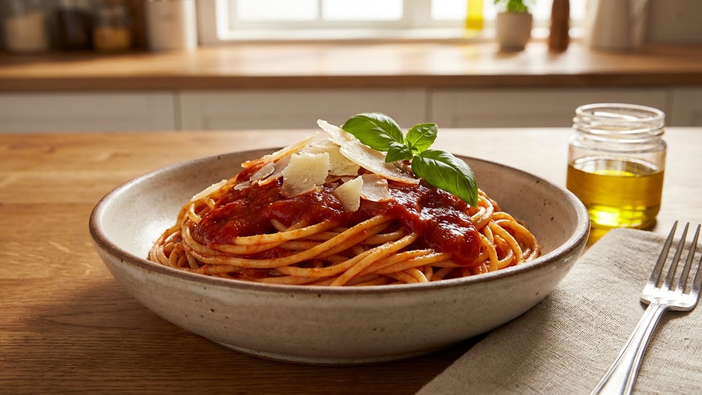 Easy Pasta Dinner with Simple Pantry Ingredients