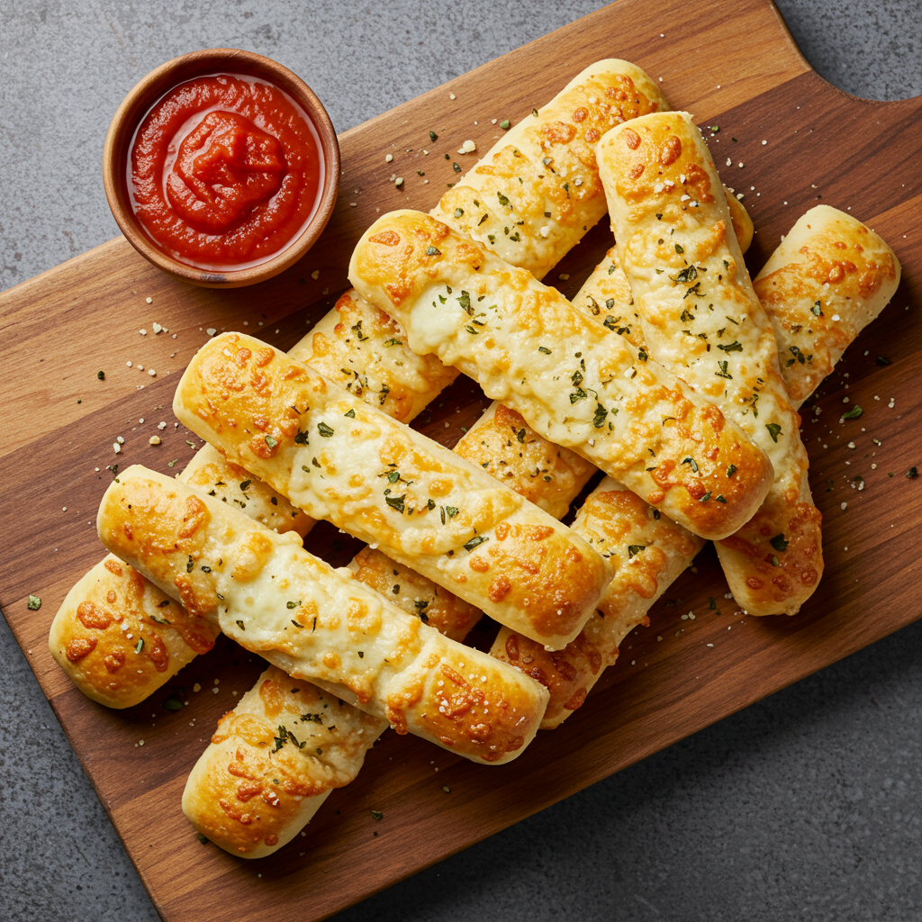 Cheese Breadsticks: Crispy, Cheesy, and Irresistible